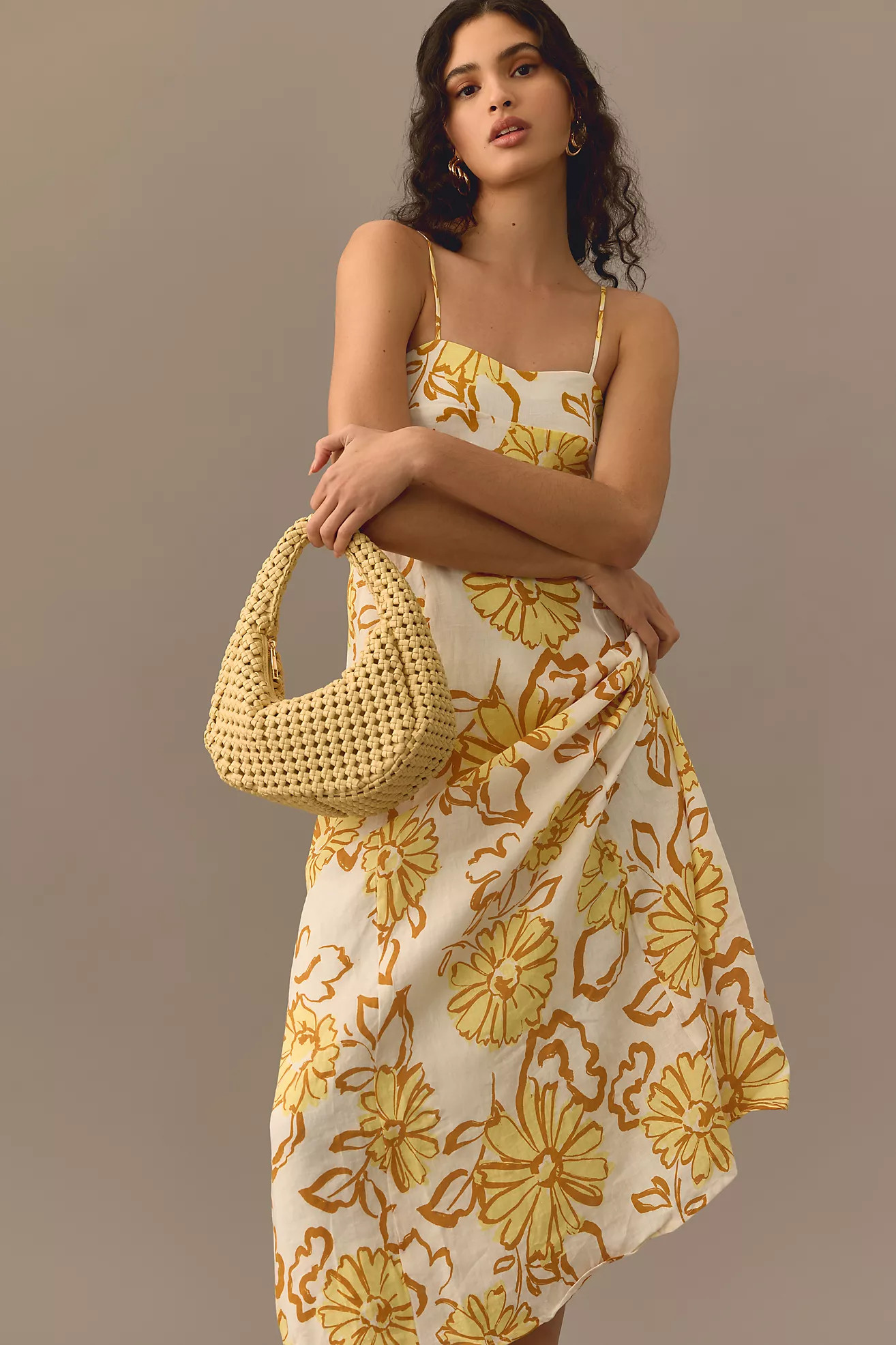 The Inez Knotted Faux Leather Bag | Anthropologie (US)