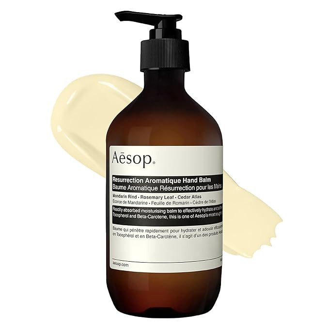 Amazon.com : Aesop Resurrection Aromatique Hand Balm - Rich, Moisturizing Balm for Hands and Cuti... | Amazon (US)