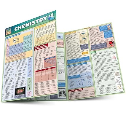 Chemistry: a QuickStudy Laminated Reference Guide (QuickStudy Academic) | Amazon (US)