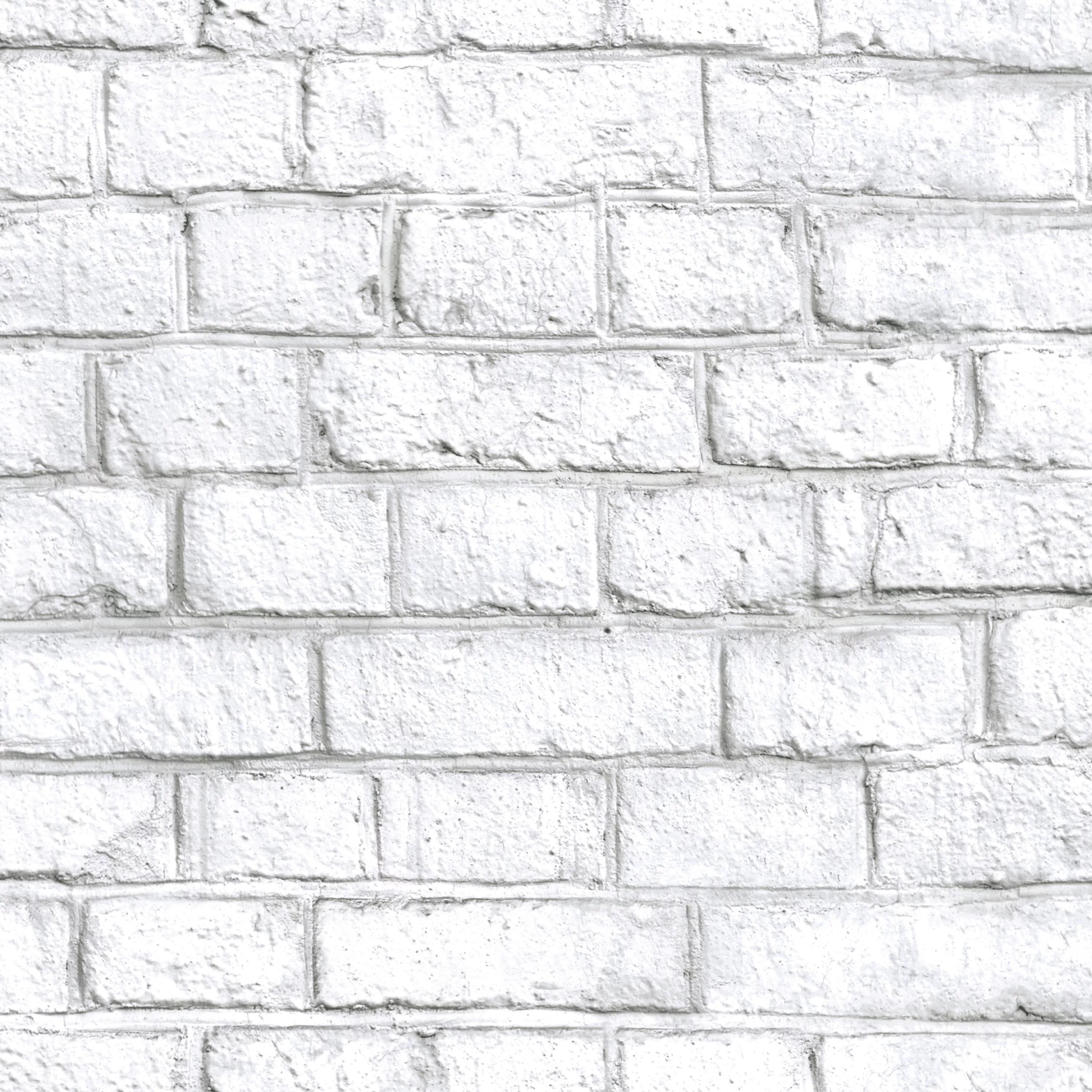 White Brick Peel and Stick Wallpaper | Walmart (US)