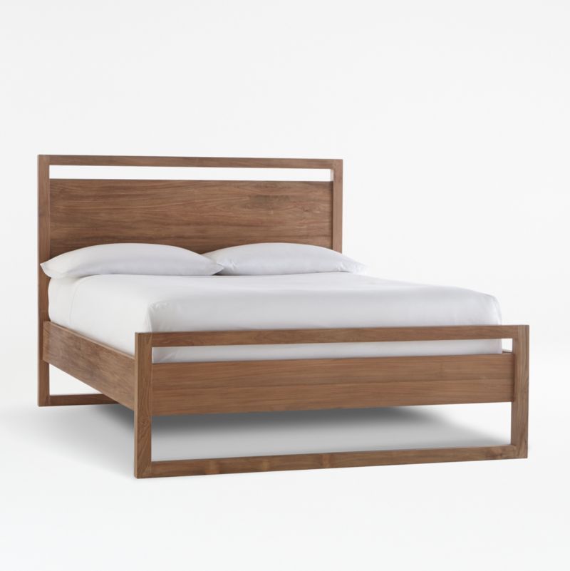 Linea II Full Bed + Reviews | Crate & Barrel | Crate & Barrel
