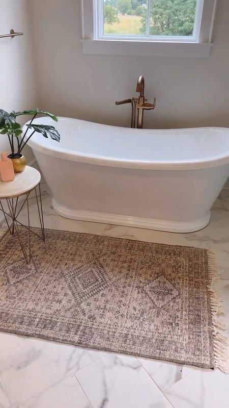 Home decor, Target finds, master bathroom, rug 

#LTKhome #LTKSeasonal