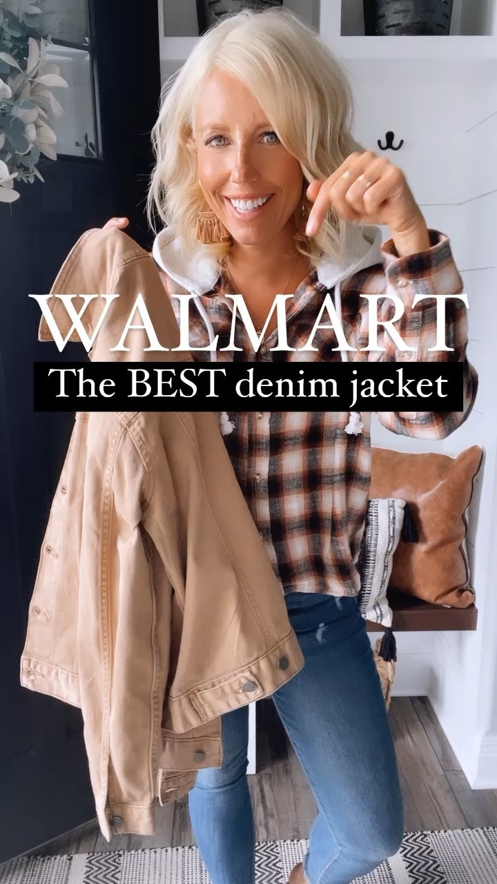 Grab this denim jacket now!!! It will for sure sell out!!!! I love the color, fit, and affordable price!!!!
Jacket TTS small (size up if you want any oversized fit!)

#LTKstyletip #LTKSeasonal #LTKunder50