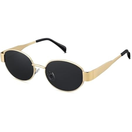 SOJOS Retro Oval Sunglasses for Women Men Trendy Sun Glasses Classic Shades UV400 Protection SJ12... | Amazon (US)
