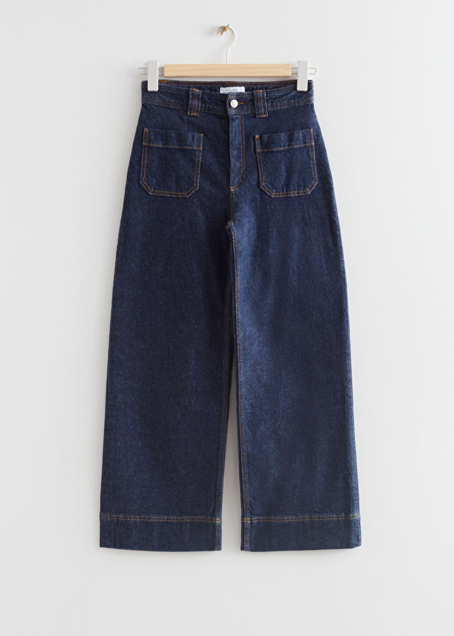Flared Patch Pocket Jeans | & Other Stories (EU + UK)