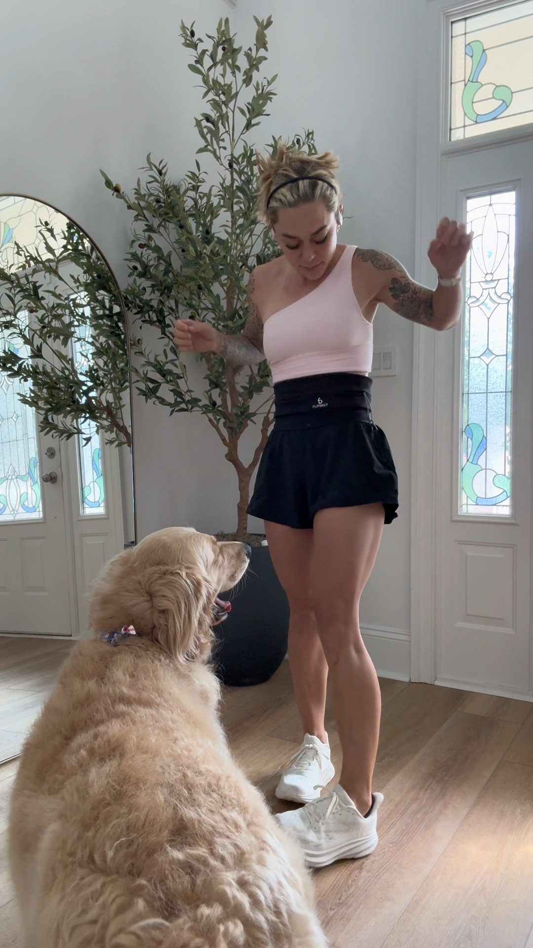 Running essentials😍🏃‍♀️✨🤍 S/M bra, s in the shorts, tts in hokas, XS running belt! 

Fitness / run / amazon / Abercrombie / lululemon / Holley Gabrielle 

#LTKFitness #LTKActive #LTKVideo