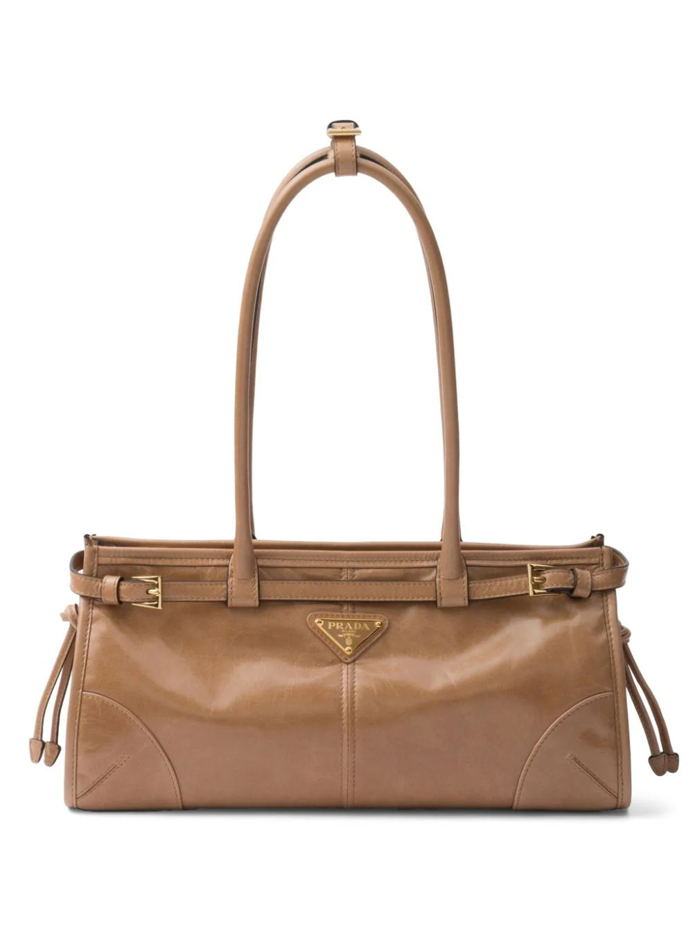 Prada medium Bonnie tote bag - Brown | Farfetch Global