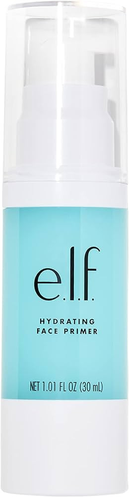 e.l.f. Hydrating Face Primer, Makeup Primer For Flawless, Smooth Skin & Long-Lasting Makeup, Fill... | Amazon (US)