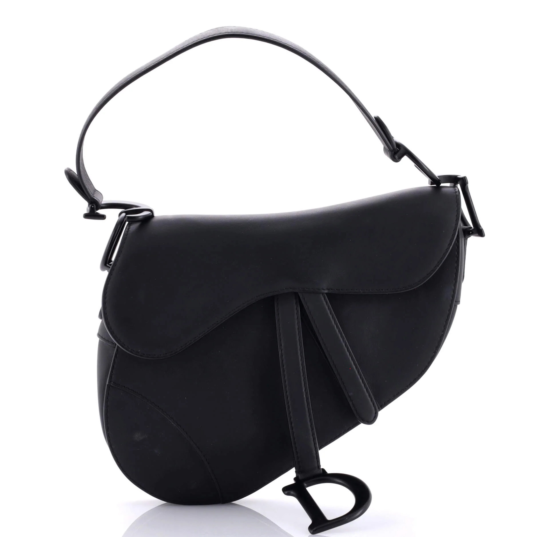 Saddle Handbag Leather Medium | Shop Simon
