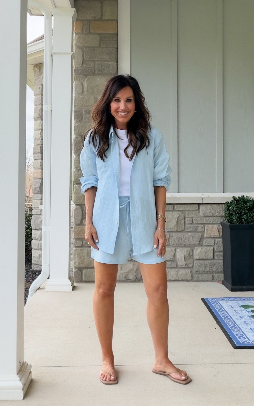 2 piece set from Amazon 
I’m wearing a small 

#LTKSeasonal #LTKOver40