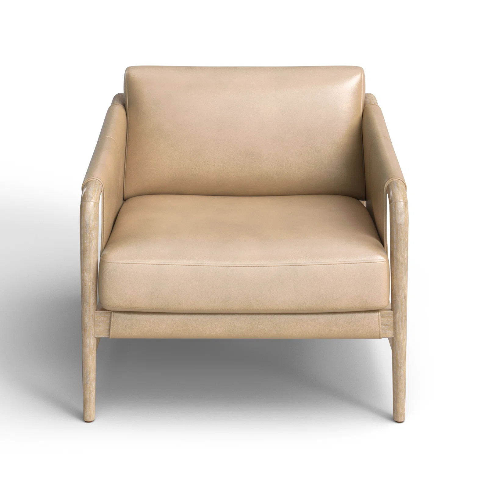 AllModern Embla Genuine Leather Armchair | Wayfair | Wayfair North America