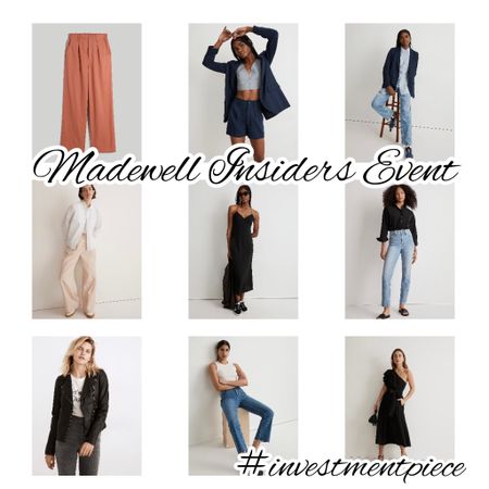 From denim to spring suiting to investment leather, @madewell insiders get 25% off everything (and you can join today- it’s free!) These are my picks! #investmentpiece 

#LTKsalealert #LTKSeasonal #LTKstyletip
