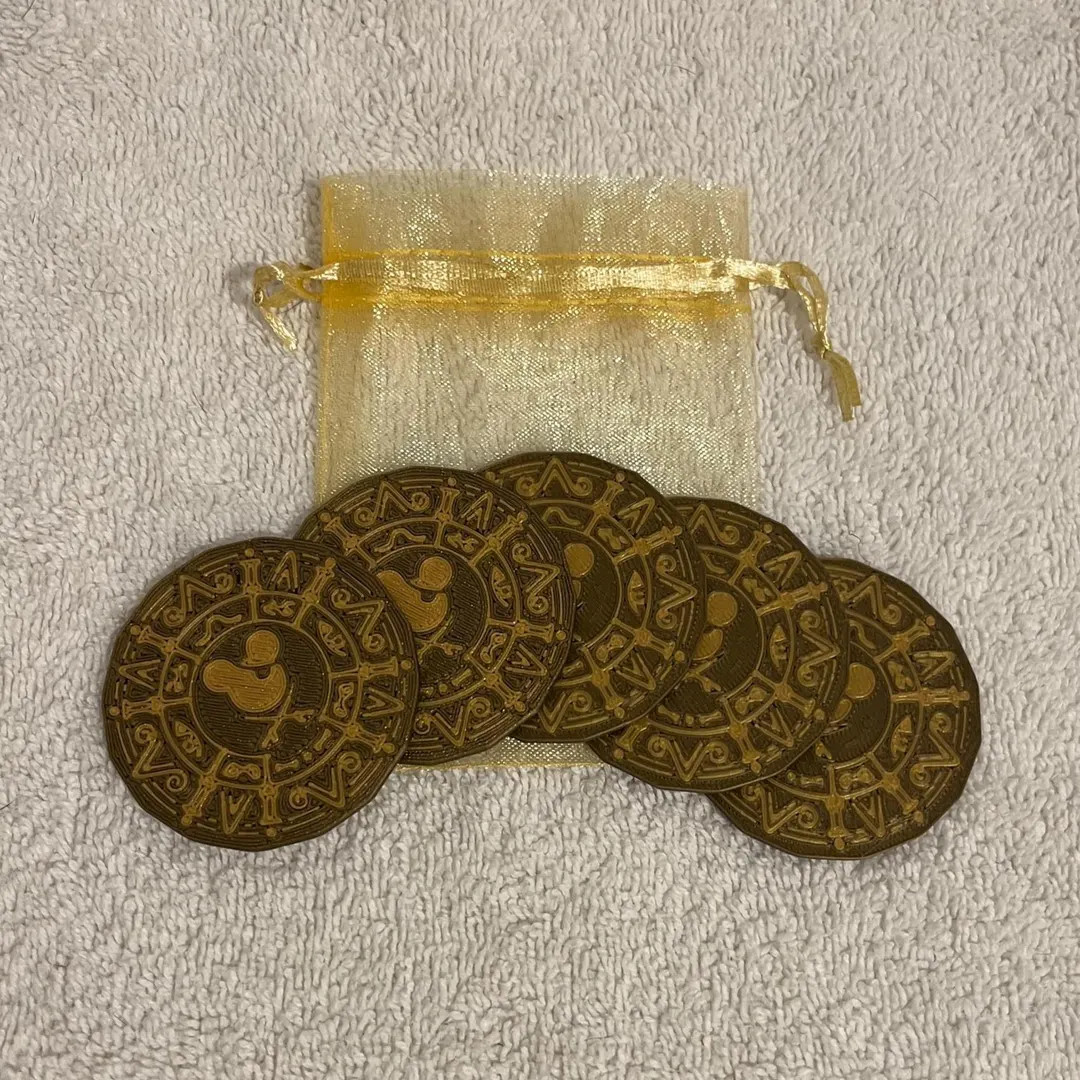 Mickey Pirate Doubloon Set – 3D Printed Disney Cruise Treasure | Etsy (US)