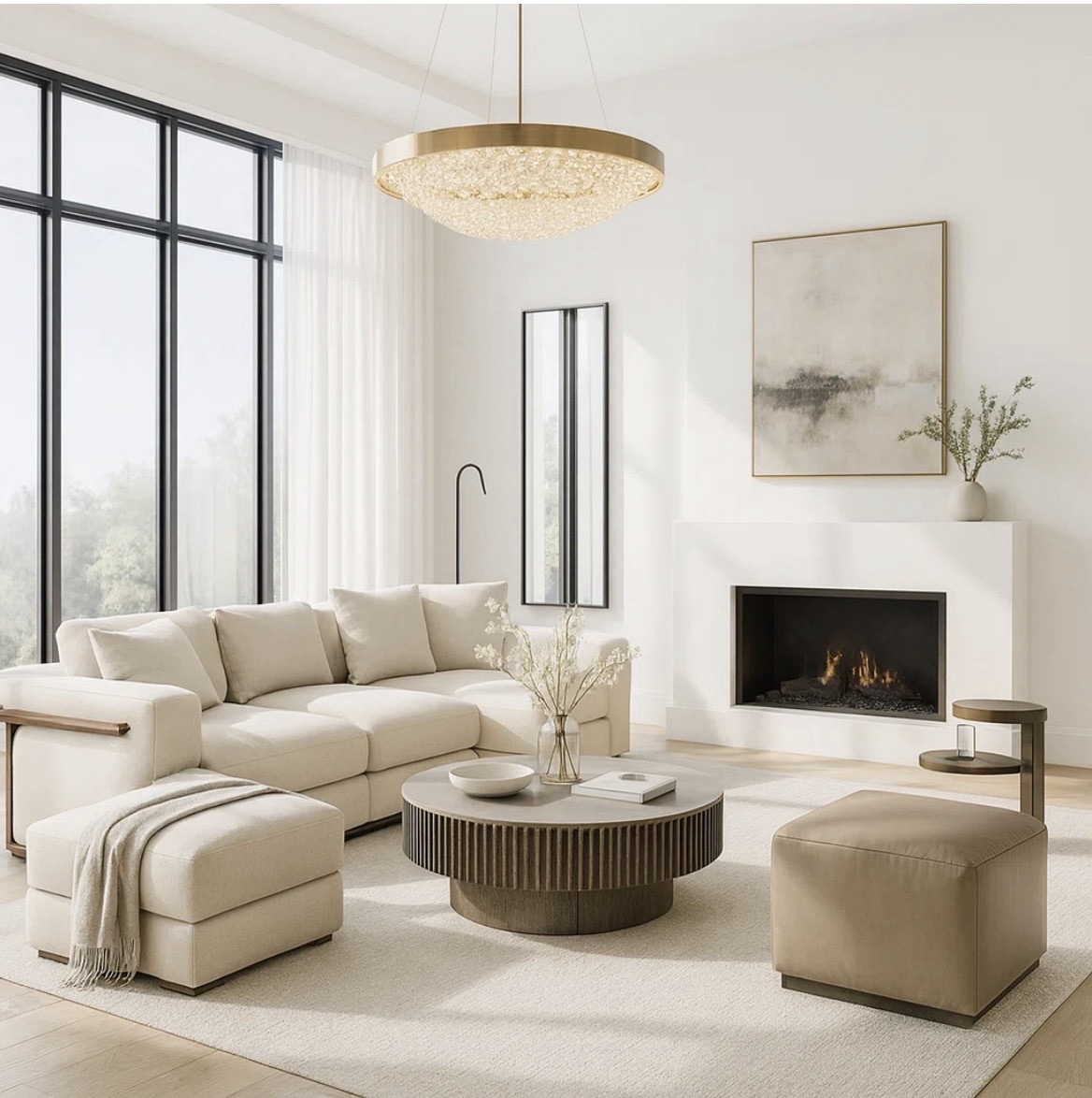 Luxury Paneled Living Room With Sculptural Seating And Statement Chandelier

Featured Room: Sculptural Living Room

This is how you create a high-end living room that feels architectural and intentional. Paneled walls, sculptural seating, and a statement chandelier define the space, while marble and vintage elements ground it.

#luxurylivingroom #paneledwalls #sculpturalfurniture #designerinterior #highenddecor #ltkhome



#LTKvlog #LTKHome