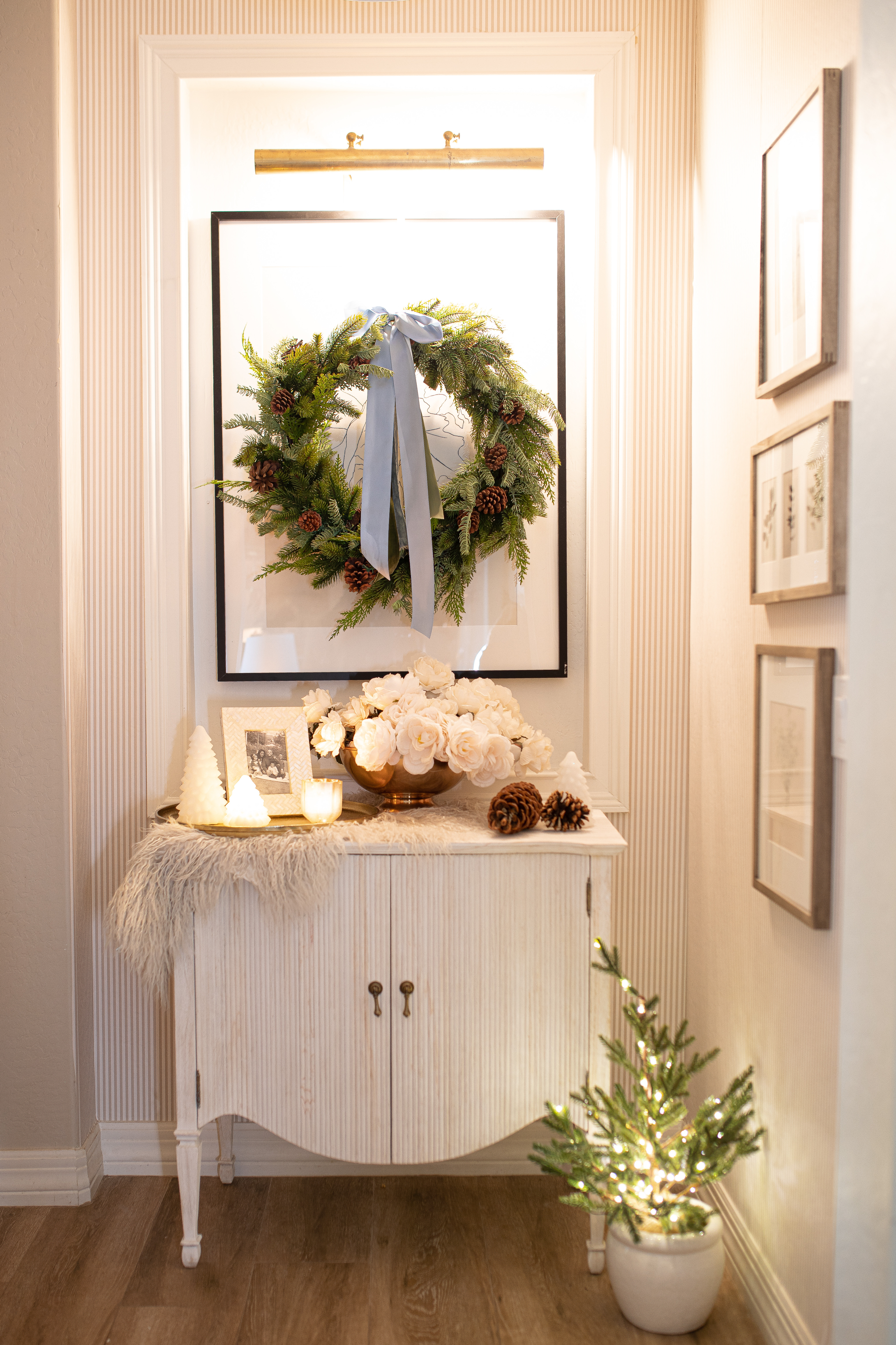 Christmas Hallway Inspiration 🩵💫