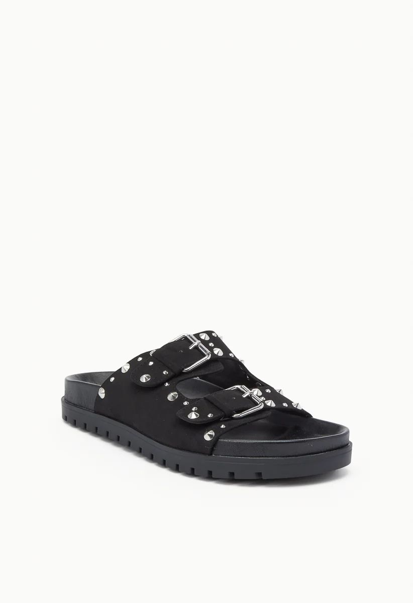 Quinn Flatform Slide Sandal | ShoeDazzle