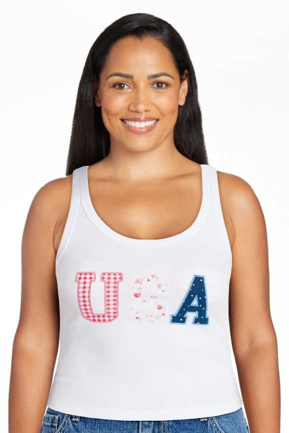 No Boundaries Americana Graphic Tank Top, Women's XXS-XXL | Walmart (US)