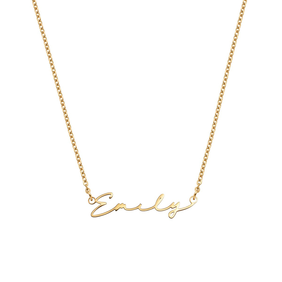 Signature Name Necklace (Gold) | Abbott Lyon