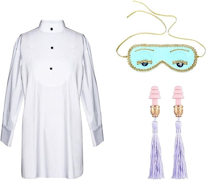 Utopiat Audrey Style GiftBox Sleep Shirt Eye Mask Earplug Set | Inspired By BAT's | Amazon (US)