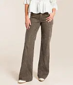 Happi Cheetah Flare Stretch Jean | Buckle