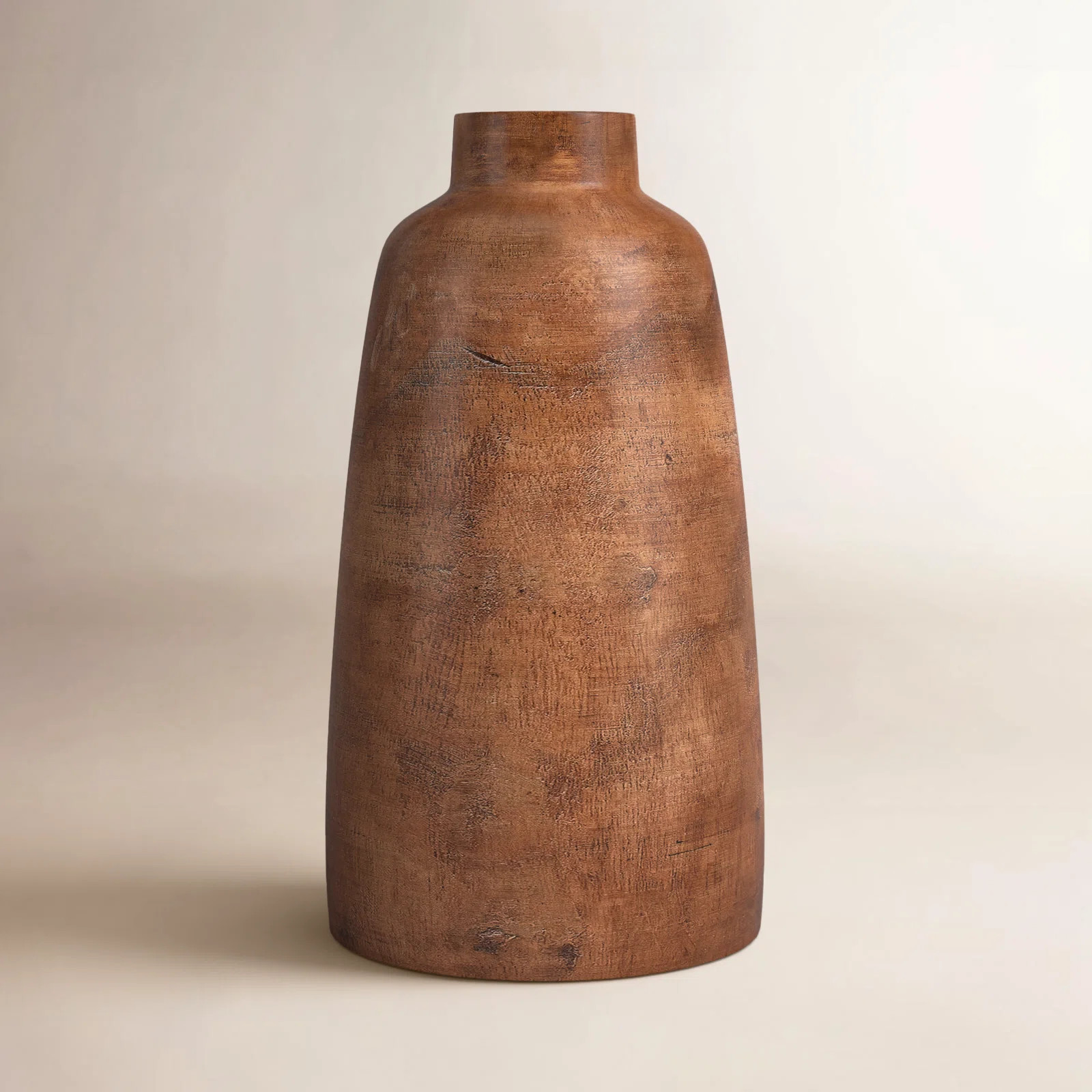 Mylo Decorative Paulownia Wood Vase | Wayfair North America