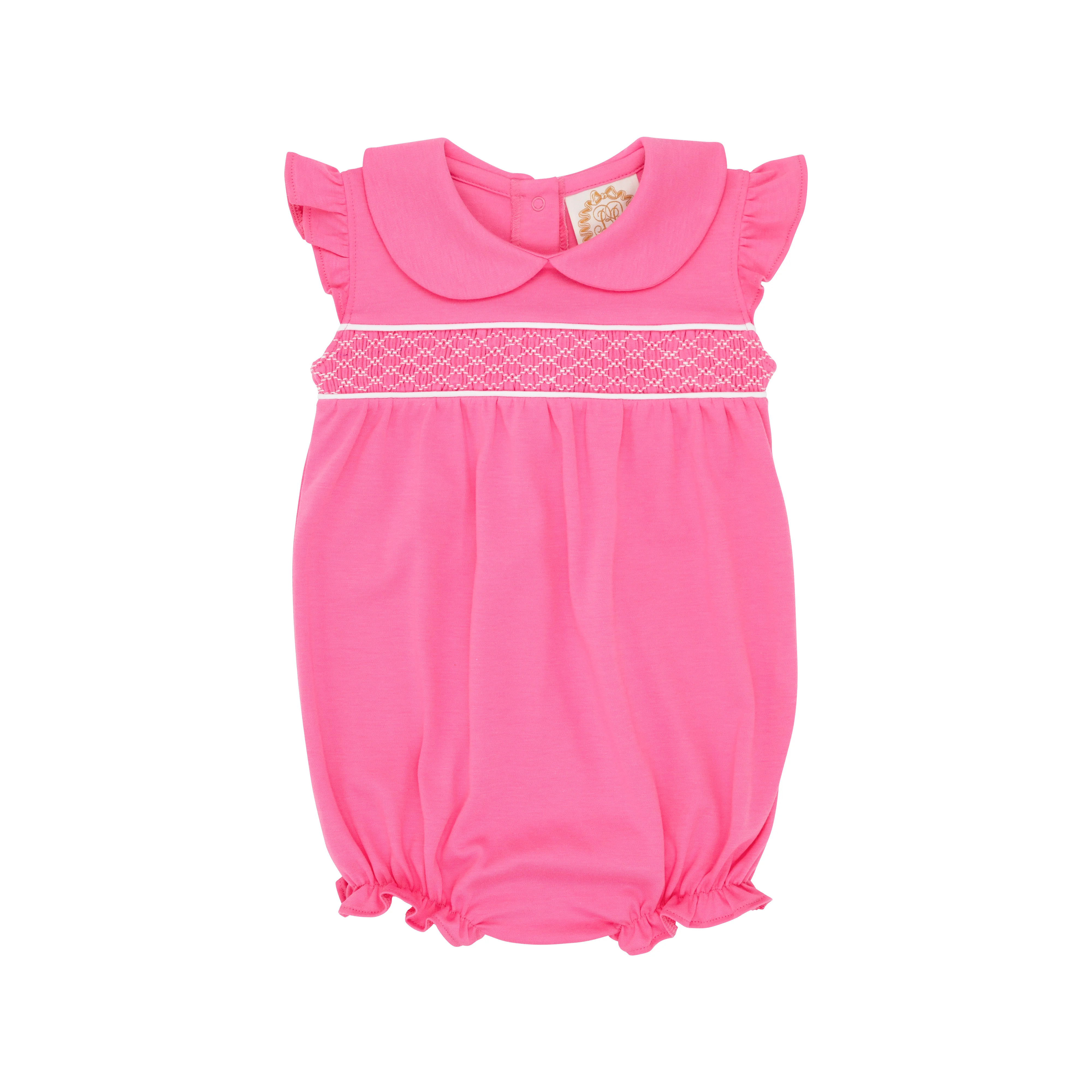 Angel Sleeve Banbury Bubble - Hamptons Hot Pink with Worth Avenue White | The Beaufort Bonnet Company