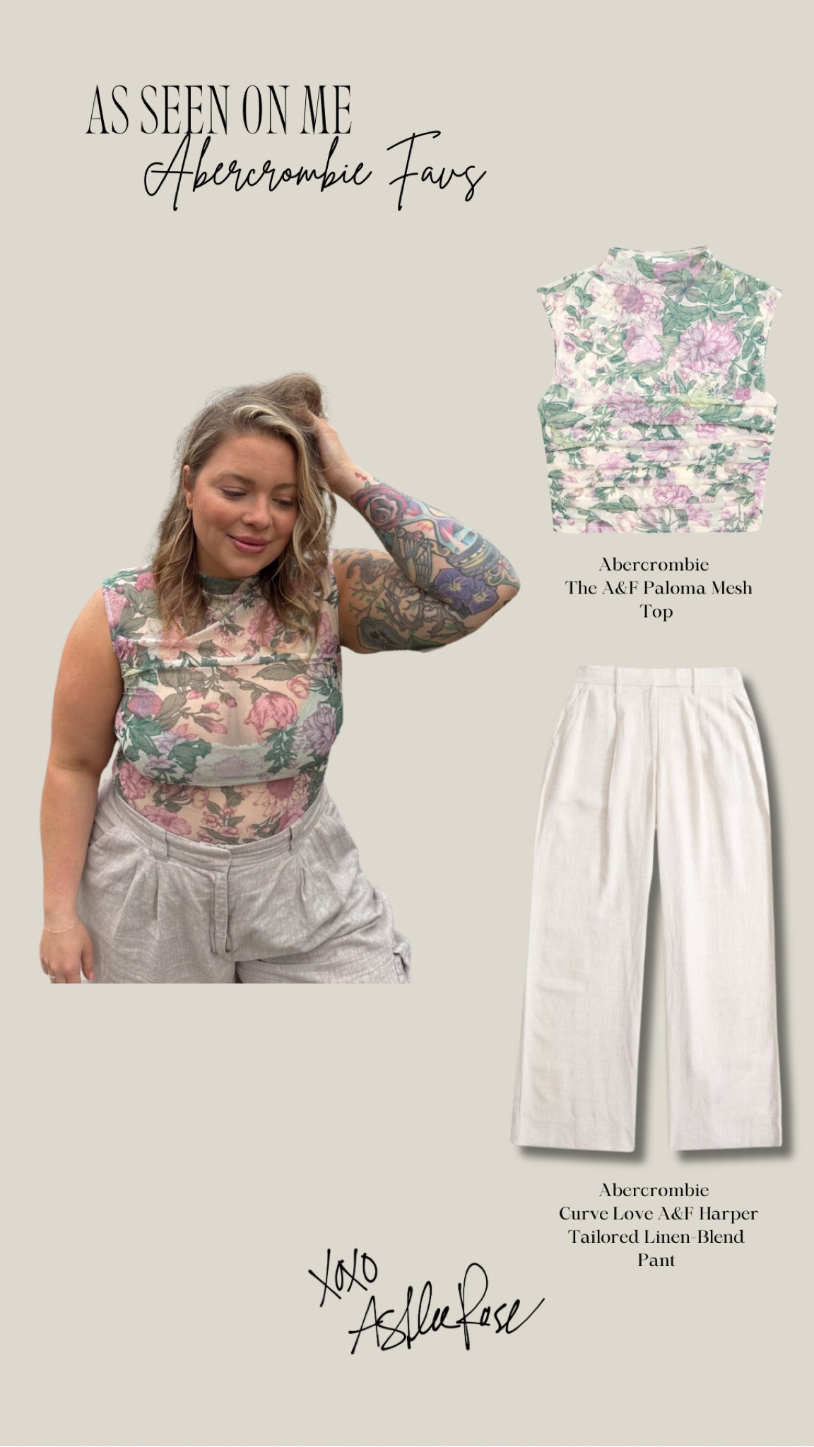 as seen on me: some of my fav Abercrombie pieces for spring 🌸

#LTKSpringSale #LTKmidsize