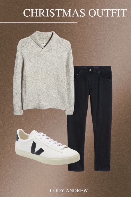 Casual holiday outfit idea for men. Veja, sneakers, sweater, men’s sweater, denim, Nordstrom 

#LTKfit #LTKmens #LTKHoliday