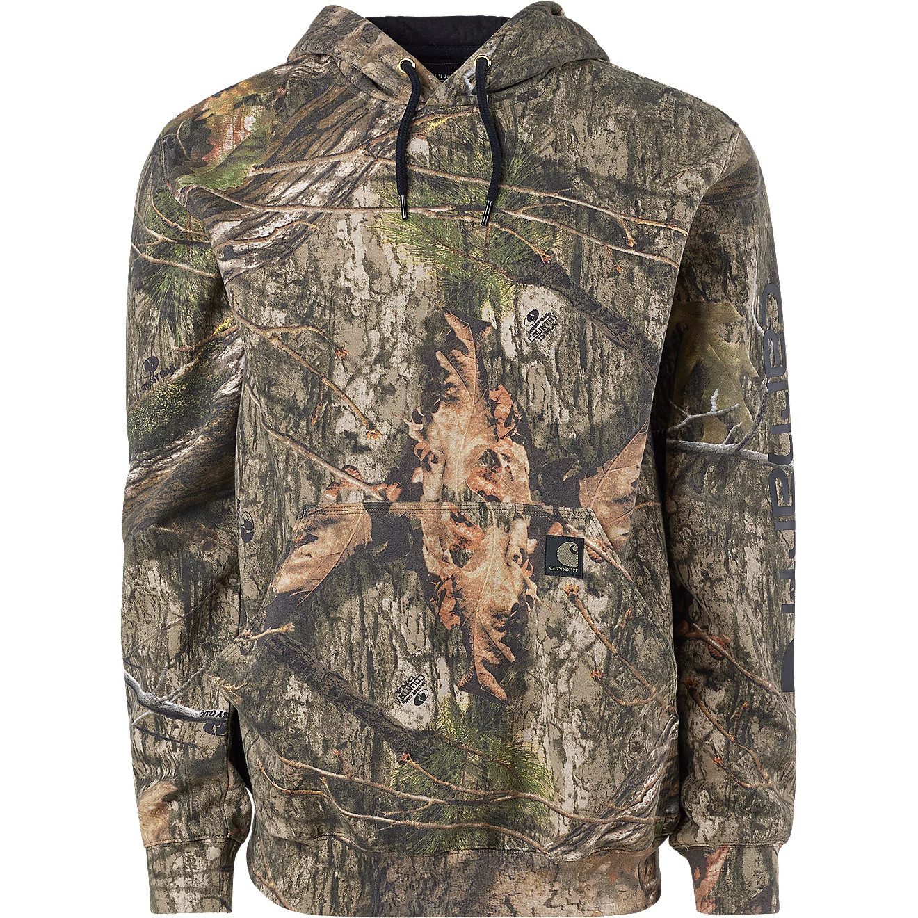 Carhartt Men's Loose Fit Camo Hooded Sweatshirt | Academy | Academy Sports + Outdoors