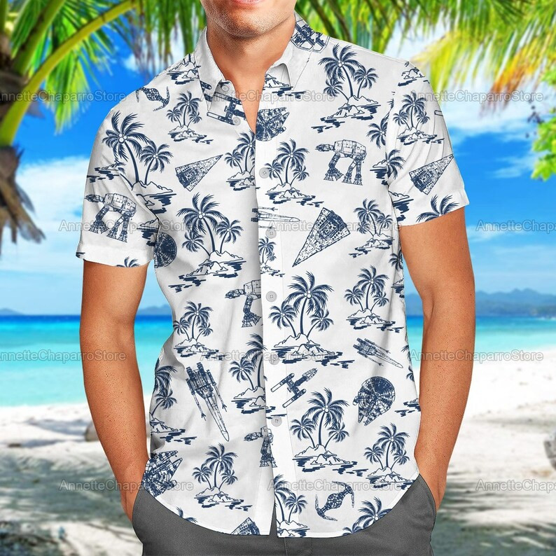 Star Wars Hawaiian Shirt Star Wars Button Shirt Star Wars | Etsy | Etsy (US)