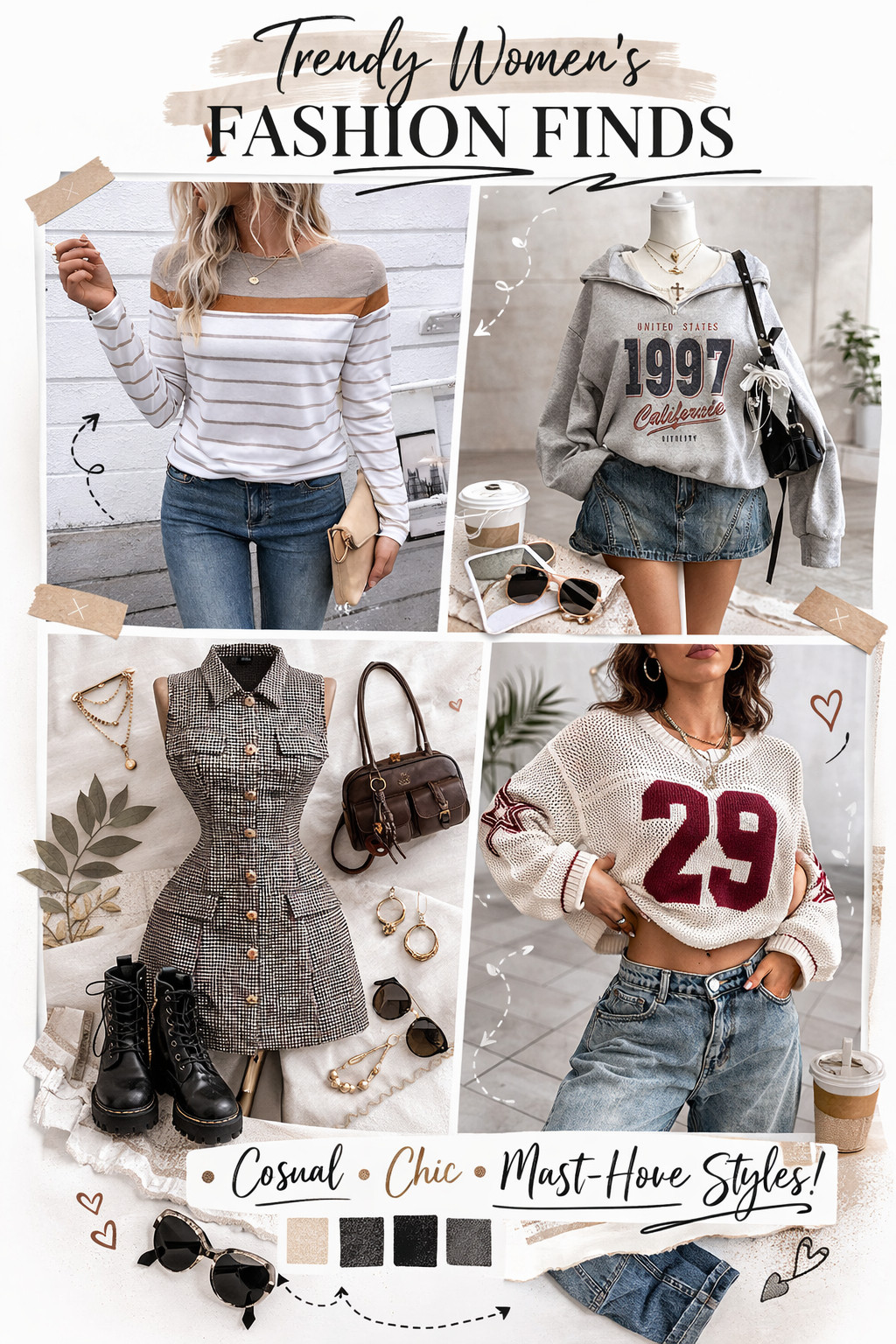 ✨ Trendy fashion finds I’m loving right now 🤍 From casual everyday basics to cozy statement pieces and chic outfit options — these are the kind of finds that make getting dressed so much easier 🛍️ Everything is linked on my LTK for easy shopping 🔗✨

#LTKStyle #LTKFashion #FashionFinds #AmazonFashion #EverydayStyle #CasualChic #LTKUnder50 #OutfitInspo #StyleFinds #LTKCreator 💫 

 #LTKSpringSale #LTKU #LTKSaleAlert
