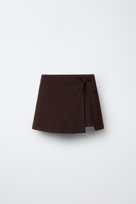 SOFT TOUCH BOW SKORT | Zara US