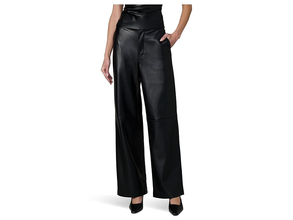 Joe's Jeans The Vegan Leather Trousers Women's Jeans Black : 6 31, Denim/Polyurethane | Zappos