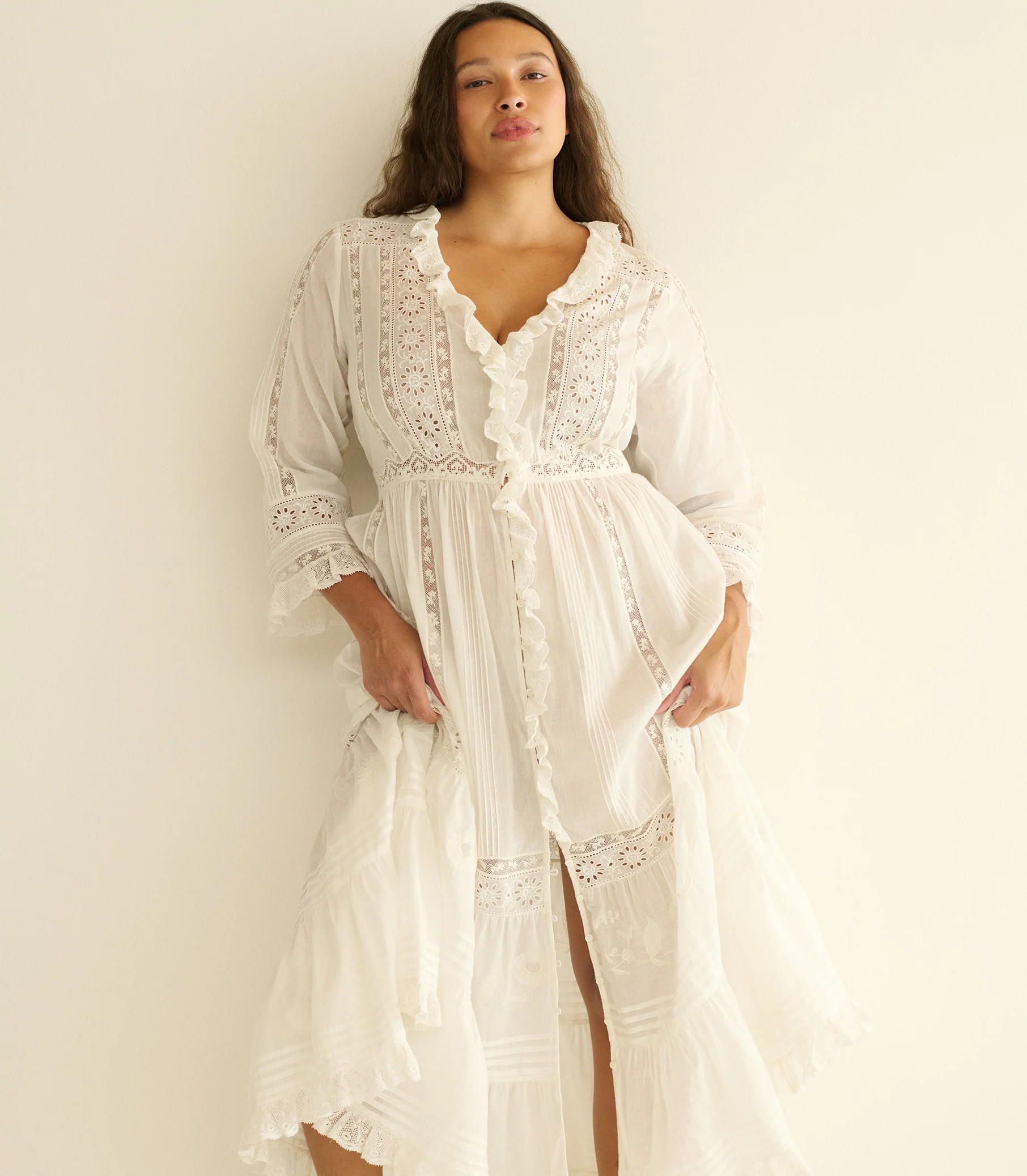 Clemencia Dress - Salt | DÔEN | DOEN