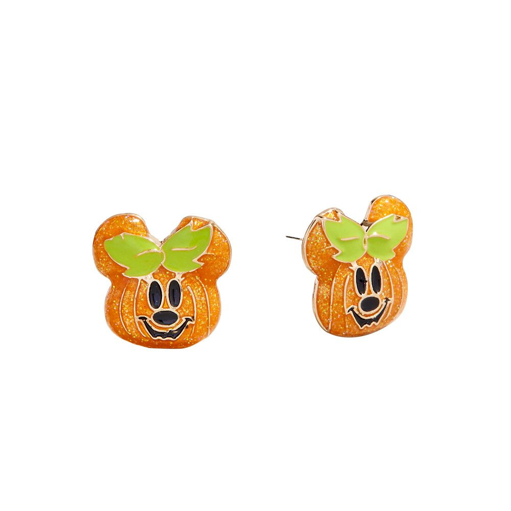 Minnie Mouse Jack-o'-Lantern Halloween Earrings by Bauble Bar | Disney Store