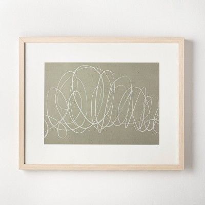 30" x 24" Scribble Art Print - Threshold™ designed with Studio McGee | Target