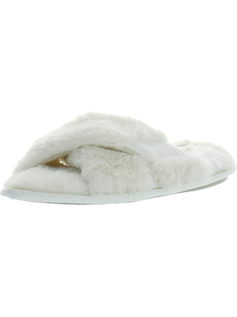 Dearfoams Womens Memory Foam Comfy Slide Slippers - Walmart.com | Walmart (US)