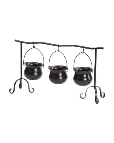 3pc Iron Caldron Serve | TJ Maxx