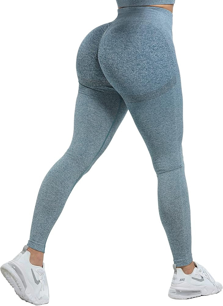 CHRLEISURE 3 Piece Workout Leggings Sets for Women, Gym Scrunch Butt Butt Lifting Seamless Leggin... | Amazon (US)