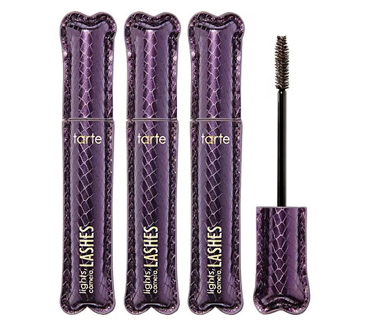 Make Your Selection: tarte Lights, Camera, Lashes Mascara Trio | QVC