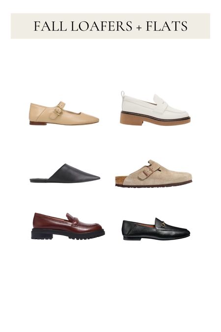 Fall Capsule - loafers + flats