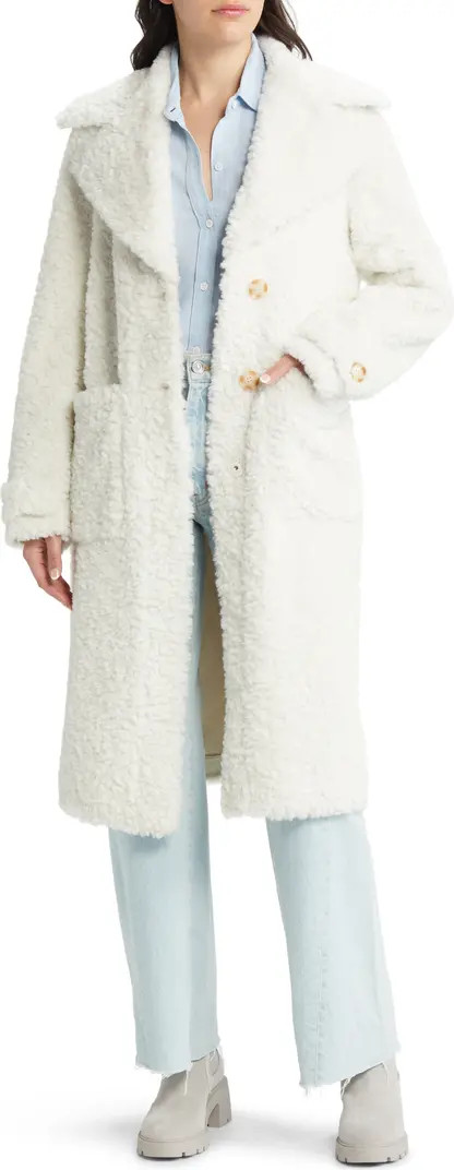 Faux Shearling Coat | Nordstrom