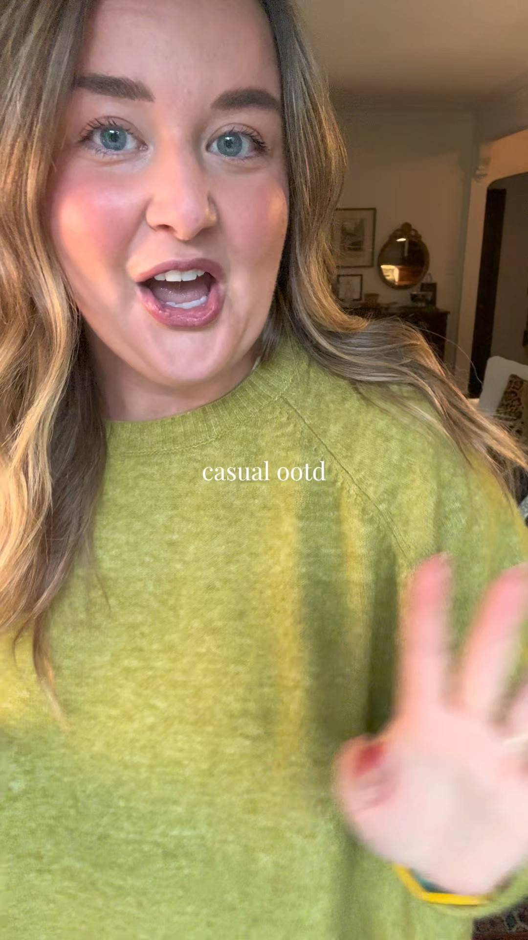 <casual ootd> went to a friend’s house for dinner tonight - Mexican food and French silk pie!!!! - and had such a fun time yapping! If you’re in KC, I drove home in the storm 🫠🫠 happy Thursday!!! #ootd #whatimwearing #easyoutfits #casualoutfits #springstyle 

#LTKMidsize #LTKootd #LTKdayinmylife