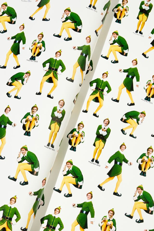 Elf Wrapping Paper Roll | Cotton On (ANZ)
