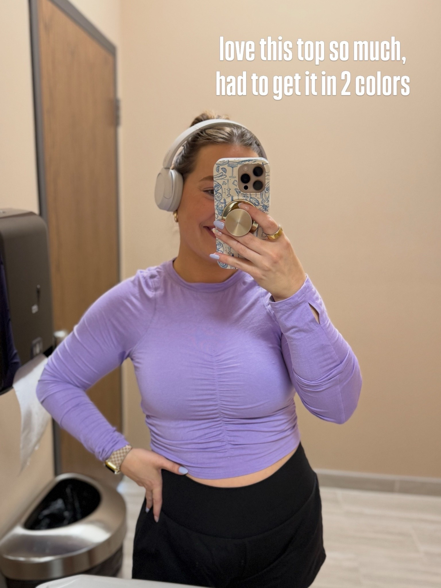 Size large

#LTKmomlife #LTKfitnessgoals #LTKActive