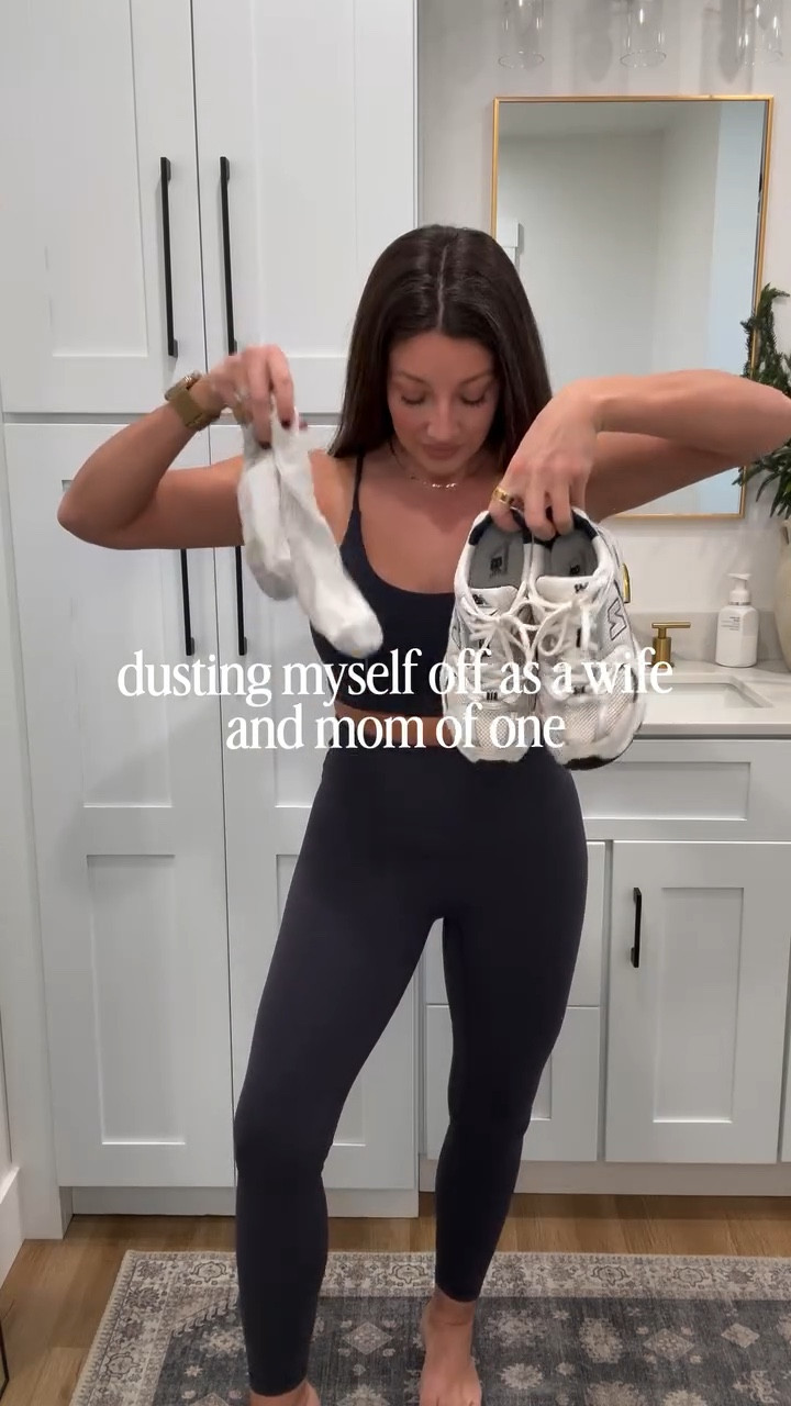 My TT has the original jacket! THEADRIANELIA 

DimeBeauty — “ADRIANELIA” directly on their site!! 

even IF your dusting yourself off with your workout clothes, simply adding something extra will elevate your OOTD 🤍✨

a morning well spent at the coffee shop with my friend, but still felt pretty 🥹

👉🏽 say SPRING and I’ll send you the link to my outfit 

spring ootd gym fit sneakers leggings amazon fashion hair style inspo new balance mom life moms of instagram fyp LTK