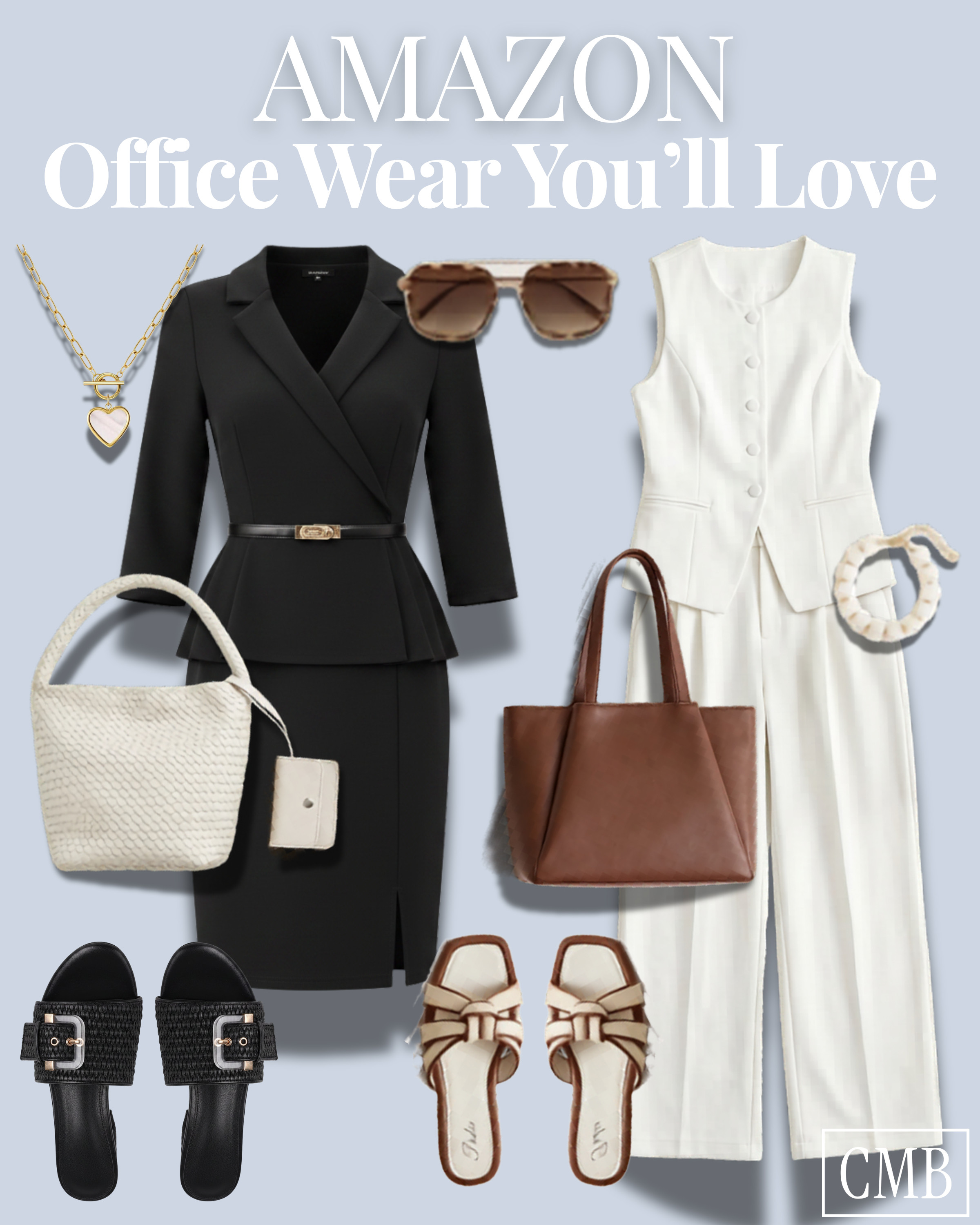 Affordable office wear from Amazon that actually looks polished. Everything is linked below and none of it looks like it came from Amazon. 

 #LTKgrwm #LTKootd #LTKWorkwear