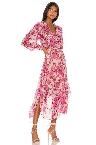 Samantha Dress in Pink Floral | Revolve Clothing (Global)