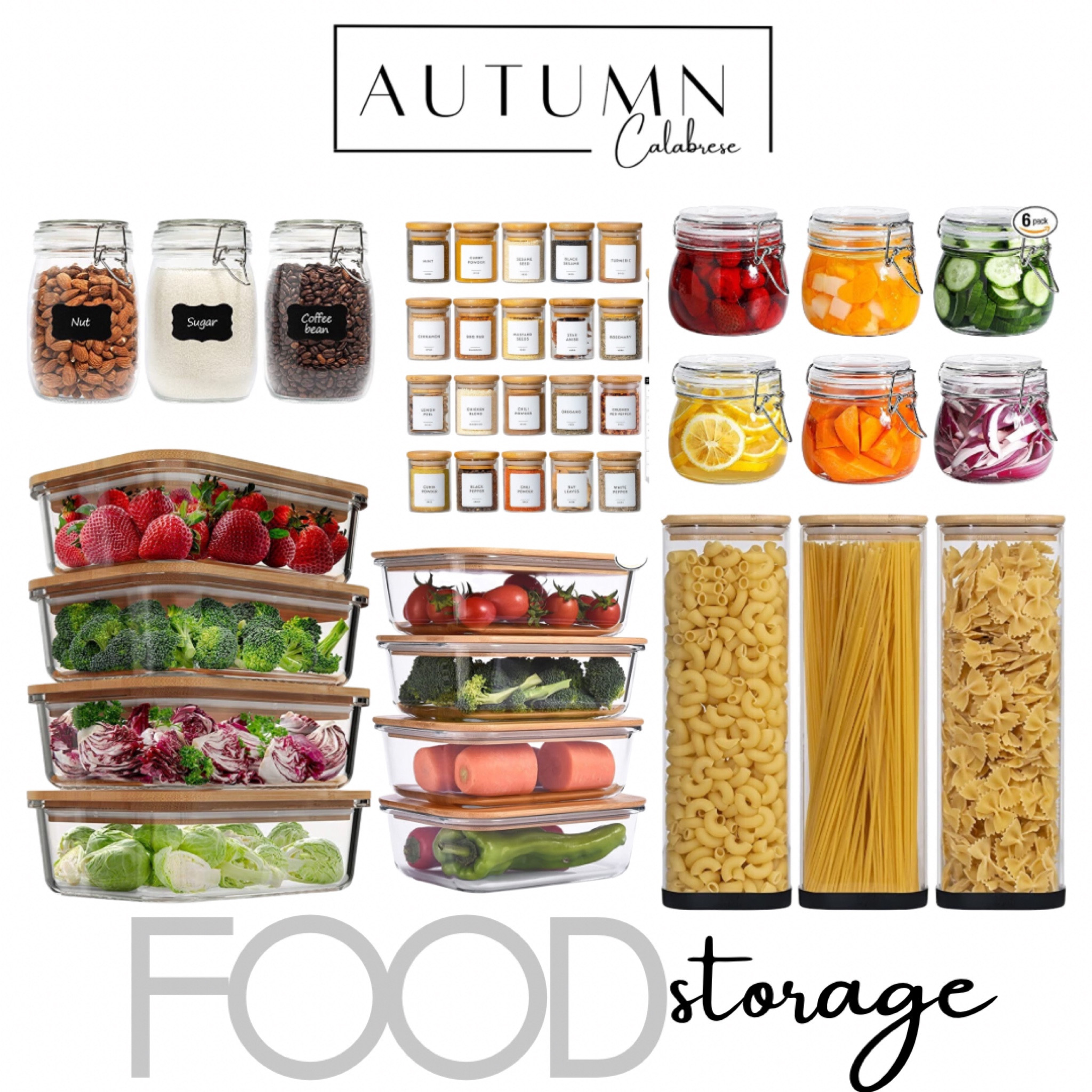 Glass food storage 

#LTKFind #LTKunder50 #LTKhome
