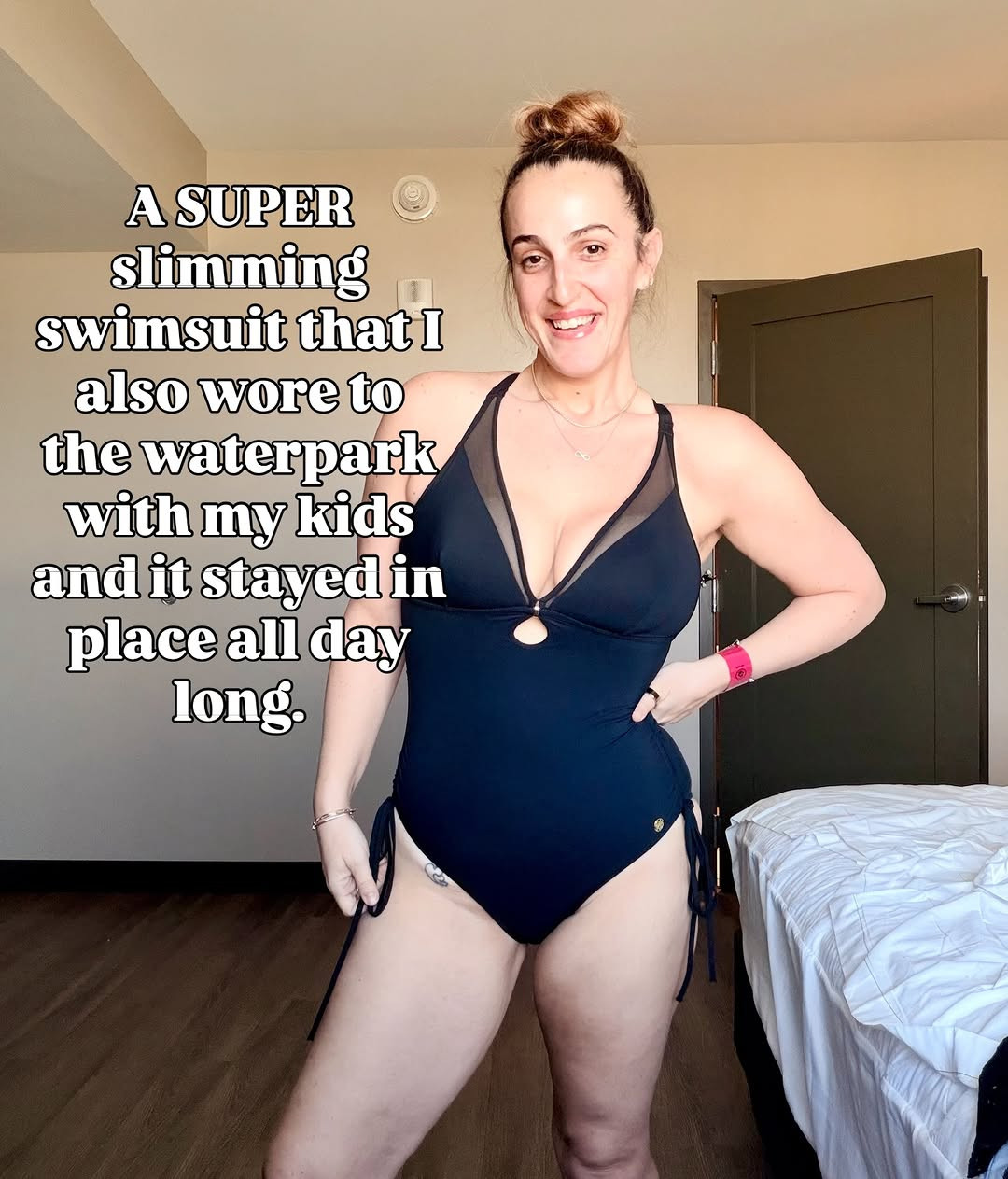 Perfect suit for the summer that will go from the resort to the neighborhood pool! Flattering, comfortable, supportive, and it looks good! Wearing a medium. 
#sexyonepiece #midsizeswimsuit #onepieceswimsuit
 

 #LTKMidsize #LTKSwim #LTKTravel